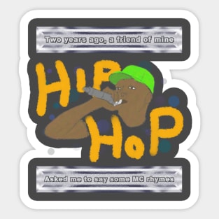 Forever Hip Hop Sticker